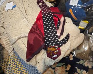 Some Fun Men's Ties, and Silky handkerchiefs