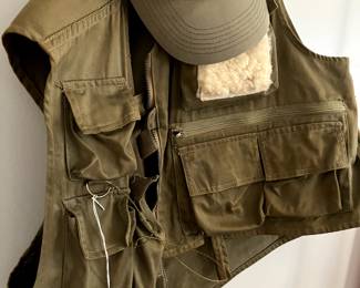 vintage fishing vest