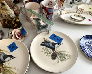 bird plates 