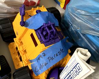 Vintage 1992 G.I. Joe Cobra Parasite vehicle