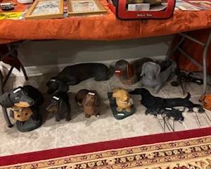 dacshund statues