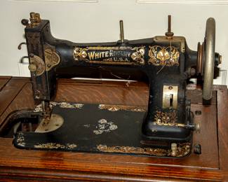 White Sewing Machine