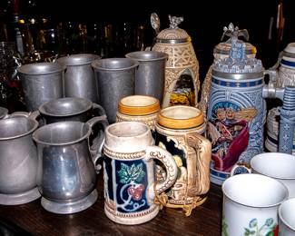 Steins and Pewter