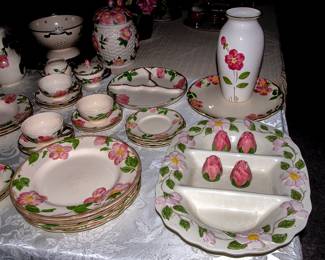 Table of Franciscan Desert Rose