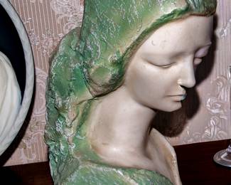 Cast Sculpture - Face of Love by Vincent Glinsky