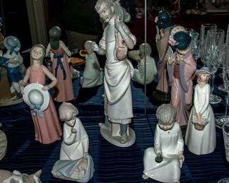 Lladros and Ceramic Figurines