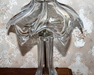 Cofrac French Crystal Table Lamp
