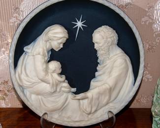 Raised Relief Collector Plate