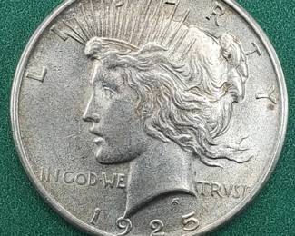 1925 Peace Silver Dollar - 90% Silver