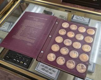 Franklin Mint History of the United States – Special Solid Bronze Edition (94 Medals)
