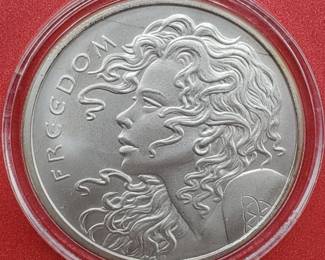 2019 Silver Shield, 1 toz .999 Silver in Airtite
