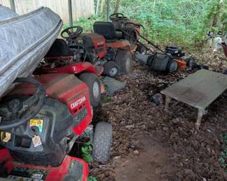 Riding mowers