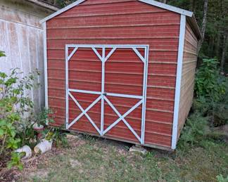 10x16 metal shed