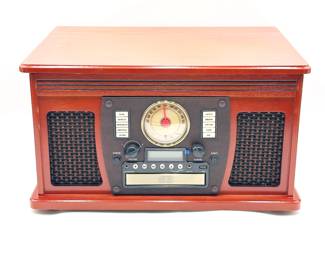 Victrola Navigator 8-in-1 Wood Record Player