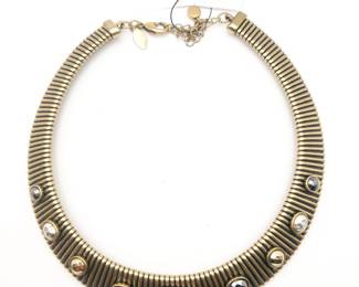 Vintage 1980s Chico Beaded Collar Necklace