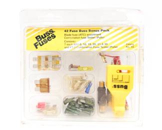 Bussmann 42 Fuse Bonus Pack