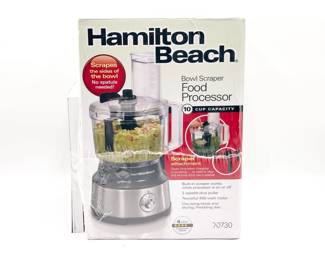 Hamilton Beach Food Processor 10 Cup 70730