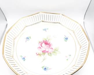 Schumann Arzberg Germany Rose Plate