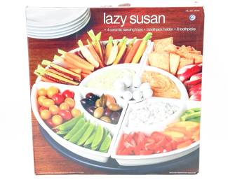Costco Wooden Lazy Susan