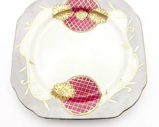 Vintage Japanese Porcelain Plate