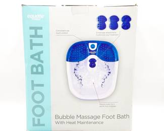 Equate Bubble Massage Foot Bath w/ Heat Maintenance