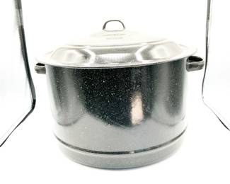 Enamelware Stock Pot w/ Lid