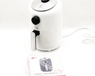 Dash Compact Air Fryer, 1.2-Quart – White