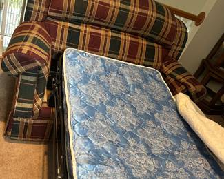 Love seat hide a bed like new. 
Used twice. 