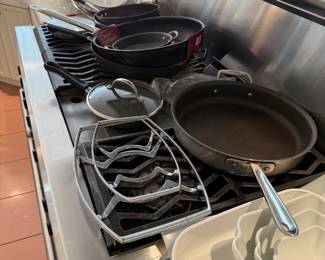 All Clad and tons of other Pans