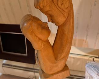 Modern Wood Sculpture