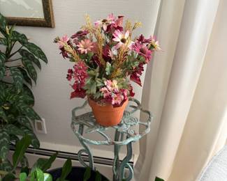 Pair of Iron Plant Stands