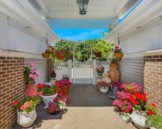 Tons of Outdoor Planters