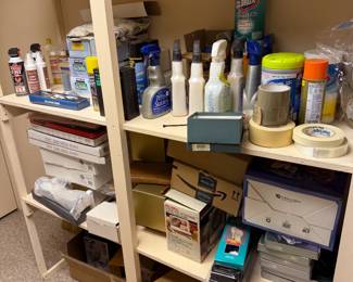 Tons of Cleaning Supplies