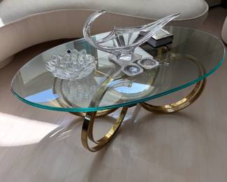 Brass Modern Cocktail Table