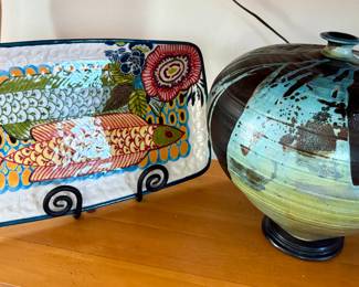 Hand thrown - artisian pottery