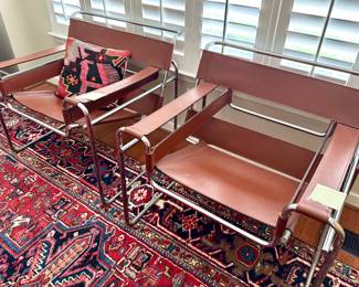 MCM Wassily Chairs from Italy - pristine condition - Italy tag still on the bottom