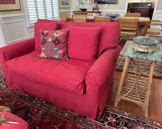 Slipcovered Pottery Barn Sofas! Perfect condition underneath - incredibly comfortable too!