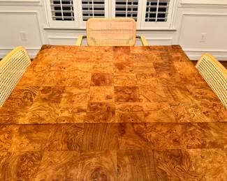 MCM Burlwood Dining Table