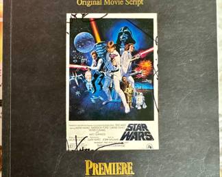 Star Wars script- signed