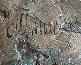 Signed Bill Mack Sculpture