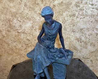 bronze statues