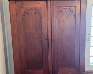 antique wardrobe