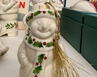 Lenox Christmas dishware, ornaments, tableware and more,  w/boxes