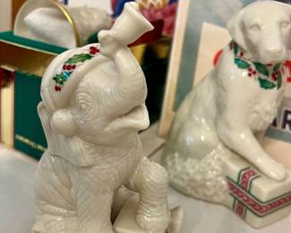 Lenox Christmas dishware, ornaments, tableware and more,  w/boxes