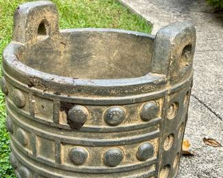 Pr. of Vtg. Henri Studios in Wauconda planters - 14"w X 16"t