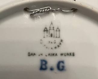Vtg. B & G collectors plate 