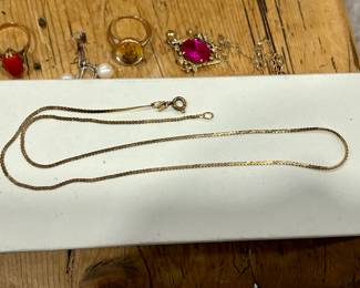 14 karat necklace