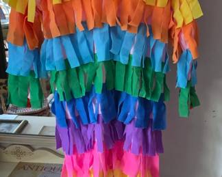 NEW Boys Pinata Costume with inflatable bat - size 7/8
FUN!
