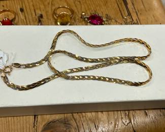 14 karat necklace