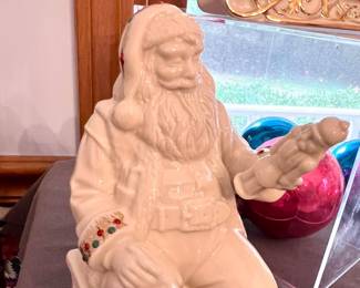Lenox Christmas Santas, Sleds, Reindeers & Angels w/boxes